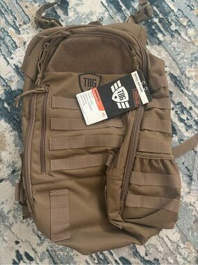 Tactical Daypack Backpack in Coyote Brown - Men Bags